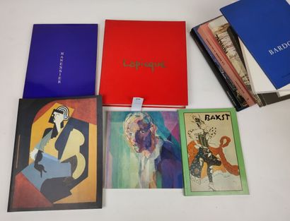 null [Beaux-Arts]. 13 volumes ou plaquettes consacrés à des artistes du XXe siècle :...