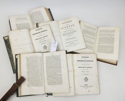null Un ensemble de 5 volumes reliés du XIXe siècle :

ROYOU J.C. Histoire des Empereurs...