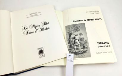 null [Arts Décoratifs]. Un ensemble de 2 volumes :

JACQUE Bernard. Le papier peint,...
