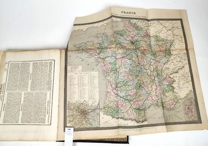 null VUILLEMIN. La France et ses colonies. Atlas illustré. Cent cartes dressées d'après...