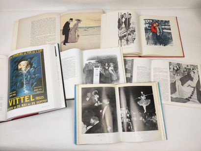 null [Beaux-Arts]. 6 volumes : Steinlen par Francis Jourdain (1954) ; Rops (1985) ;...