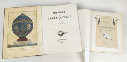 null [Aéronautique]. Réunion de 2 volumes :

[Collectif]. L'Aéronautique pendant...