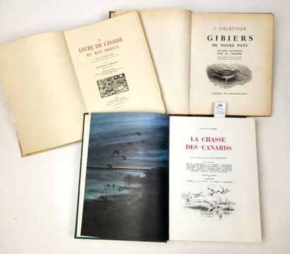 null [Chasse]. Un ensemble de 3 volumes :

ROCHER (Docteur). La Chasse des Canards....