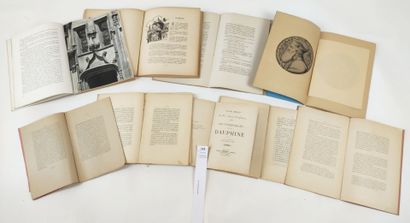 null [Dauphiné]. Un ensemble de 11 volumes ou plaquettes XIXe ou du XXe siècle :

CHABERT...
