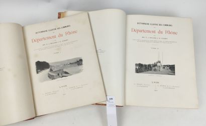null [Rhône]. ROLLAND et CLOUZET. Dictionnaire illustré des communes du Département...