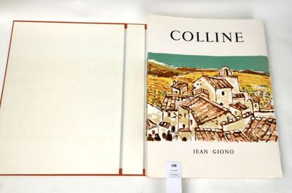 null GIONO (Jean). Colline. Lithographies originales de Savary. Un volume in folio...