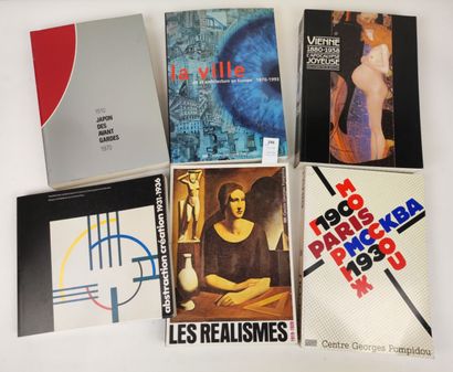null [Beaux-Arts]. Un ensemble de 6 volumes d'expositions au Centre Georges Pompidou...