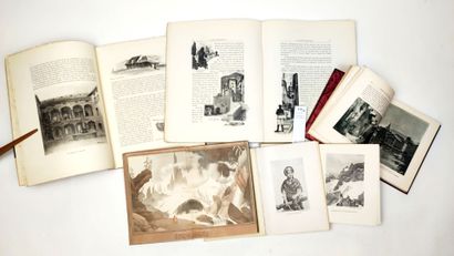 null [Montagne]. Réunion de 6 volumes : 

CAMUS Théodore. OEuvres alpines. Chambéry,...