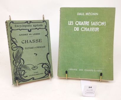 null [Chasse]. 2 volumes :

MÉGNIN (Paul). Les quatre saisons du chasseur. In-8 broché....
