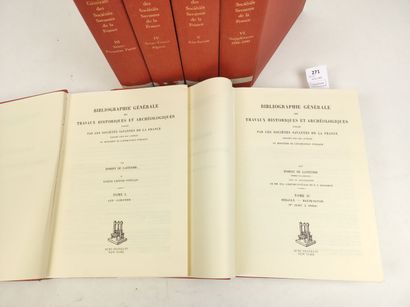 null LASTEYRIE (Robert, de) et LEFEVRE-PONTALIS (Eugène). Bibliographie générale...