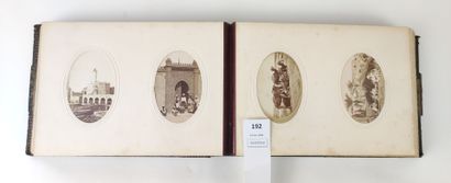 null Album de vues diverses photographiques de la fin du XIXe siècle, la majorité...