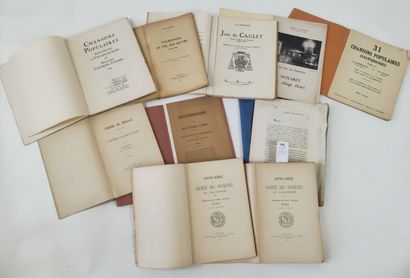 null [Dauphiné]. Un ensemble de 10 volumes ou plaquettes XIXe ou du XXe siècle :

Rapport...