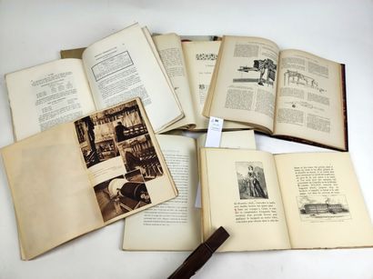 null [Soie]. Réunion de 8 volumes ou plaquettes relatifs à la soie ou la soierie :

Mémorial...