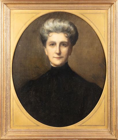 null Charles Frédéric LAUTH (français 1865 - 1922)
Portrait de femme
Huile sur toile
Signée
61...