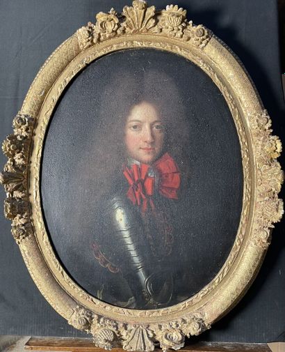 null Attribué à Louis ELLE dit Ferdinand l'Aîné (1612 - 1689)
Portrait d'homme en...