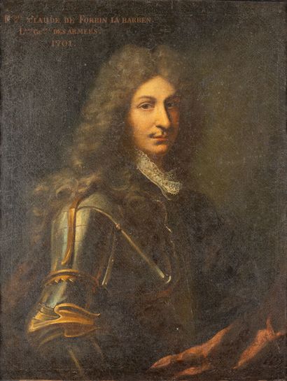 null Claude de FORBIN de BARDEN
Portrait in armor
Chief of the naval armies in 1706,...