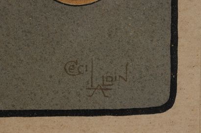null Cecil ALDIN
Types à cheval
Lithographie sur papier
Signée dans la planche
27...