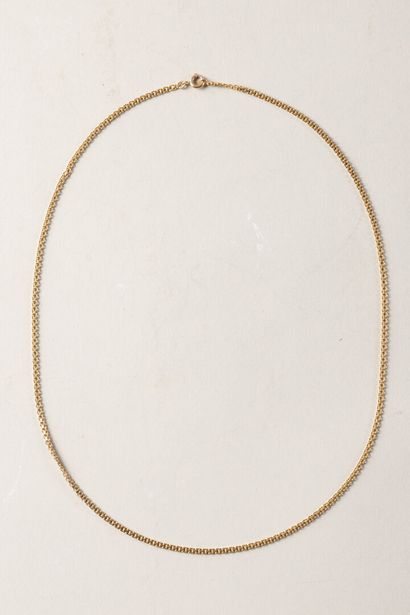 Yellow gold chain 
Weight : 11 gr