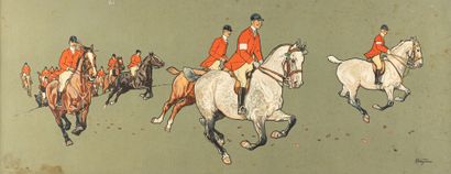 null K WAGNER
Hunting crew
Lithograph on paper
27 x 70 cm