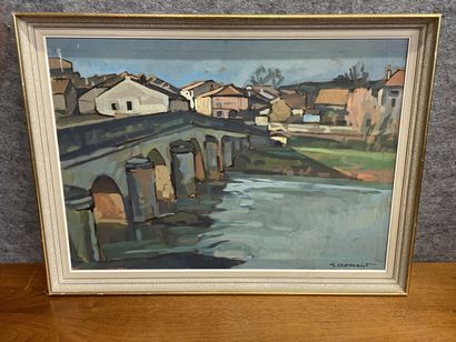 null Georges DUMONT
XIROCOURT
Huile sur toile
Signée en bas à droite
47 x 72 cm