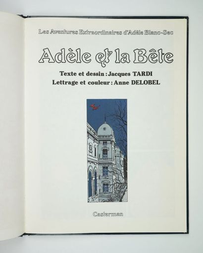 null TARDI - Adèle Blanc-Sec

Les 10 albums de la série complète : 

Adèle et la...