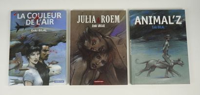 null Enki BILAL - 10 albums

The color of the air
Julia & Roem
Animal'z
BUG, volumes...