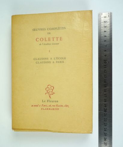 null COLETTE : OEuvres complètes. Paris, Le Fleuron, Flammarion, 1949. 15 volumes.

16...