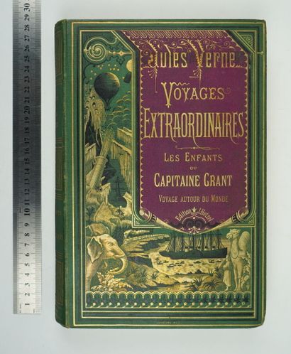null VERNE (Jules) : les enfants du Capitaine Grant. Paris, Hetzel, (1875-1877).

Cartonnage...