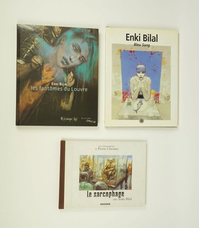 null Enki BILAI - 5 recueils autour d'expositions

Les fantômes du Louvre.
Bleu sang....