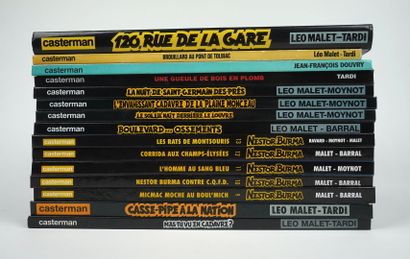 null Leo MALET et Jacques TARDI, puis Moynot et Barral

Nestor BURMA. 14 albums.

120...