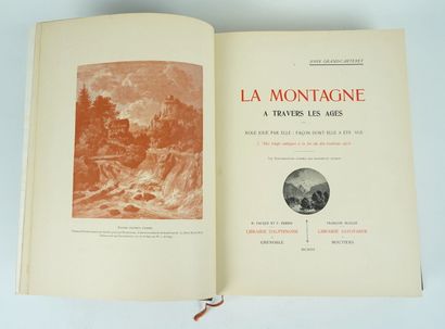 null GRAND-CARTERET (John) : La Montagne à travers les âges. Grenoble, Falque et...