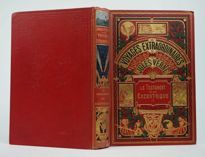 null VERNE (Jules): Le Testament d'un excentrique. Paris, Hetzel-Hachette, s.d. (circa...