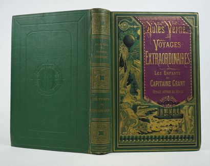 null VERNE (Jules): The children of Captain Grant. Paris, Hetzel, (1875-1877).

Cartonnage...