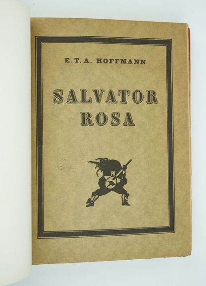 null HOFFMANN (Ernst-Theodor-Amadeus) : Salvator Rosa. Traduction de Albert Beguin....