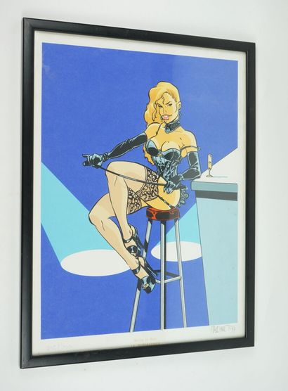 null MEYNET - Belles de Nuit. The Dominatrix. 1999

Serigraphy in colors numbered...