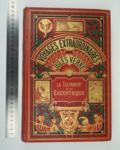null VERNE (Jules): Le Testament d'un excentrique. Paris, Hetzel-Hachette, s.d. (circa...
