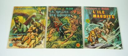 null Une aventure de KA-ZAR - série complète des 3 numéros parus. Lug, 1976, 1977....