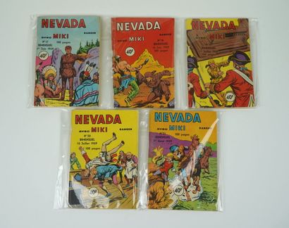 null NEVADA ranger, avec MIKI. Lug, 1958 - 1959.

Les 21 premiers numéros de la série....