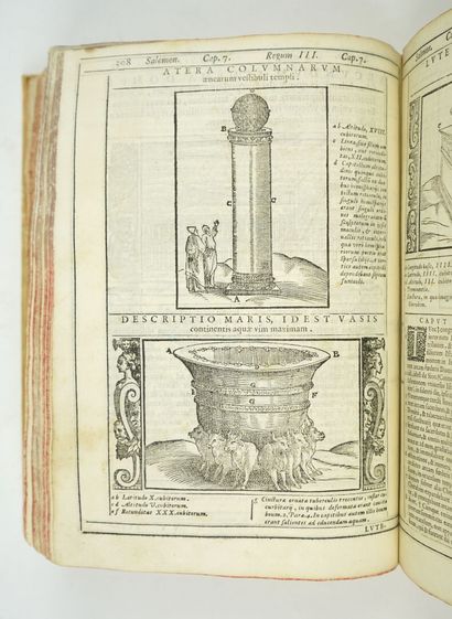 null [Bible illustrée du 16ème siècle] BIBLIA ad Vetustissima exemplaria Nunc recens...