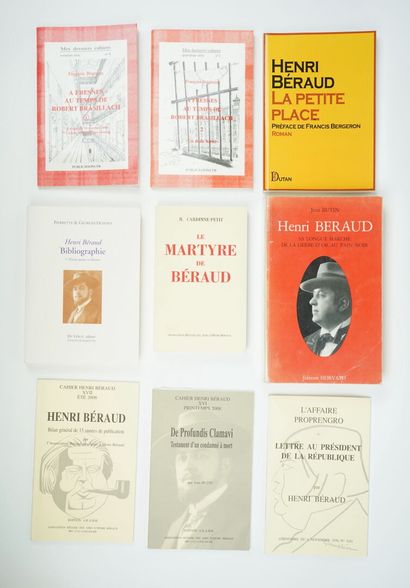 null BERAUD (Henri) : un fort ensemble de publications, réalisées par l'ARAHB, Association...