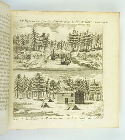null ELLIS (Henry) : Voyage de la baye de Hudson, fait en 1746 & 1747, pour la découverte...