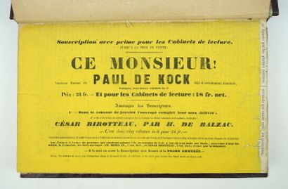 null BALZAC (Honoré de) : Mémoires de deux jeunes mariées. Paris, Hippolyte Souverain,...