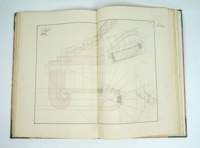 null [manuscrit] Ecole Impériale Polytechnique 2ème division GUILLAND (F.) : Epures...