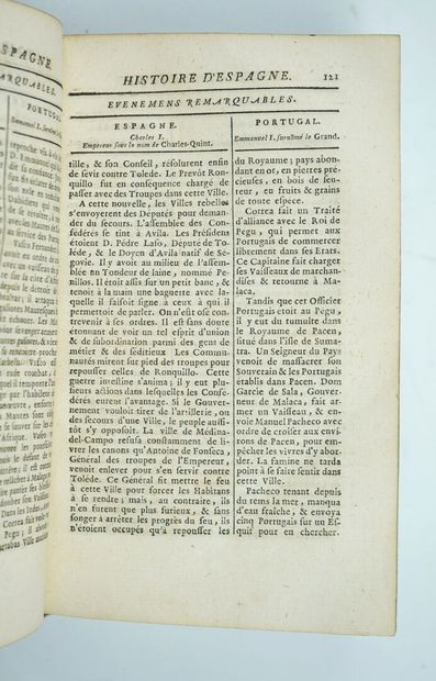 null [HENAULT (Charles-Jean-François) : Abrégé Chronologique de l'Histoire d'Espagne...