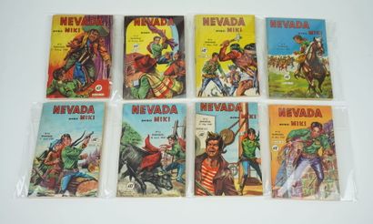 null NEVADA ranger, with MIKI. Lug, 1958 - 1959.

The first 21 issues of the series....