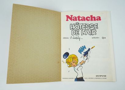 null NATACHA by Walthery and Gos

Natacha stewardess. Dupuis, 1971. Special edition...