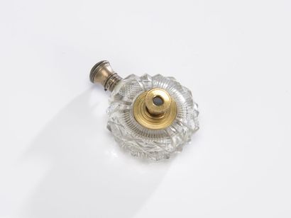 null Cut crystal eyecup bottle 19th century
H : 6.5 cm