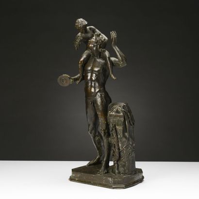 Bronze after the Antique 
BACCHUS child and...