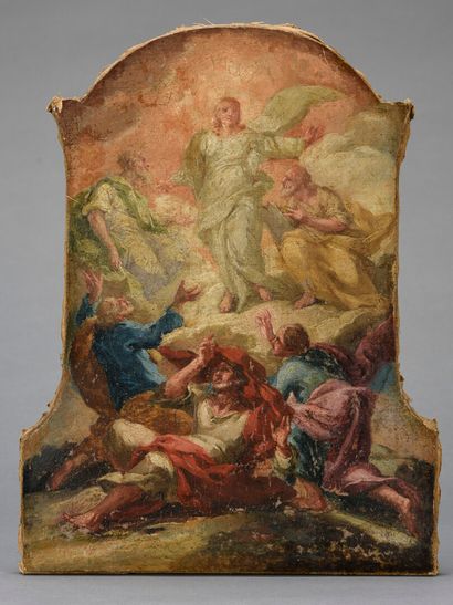 null French school 18th century
Project for an altarpiece depicting the transfiguration...