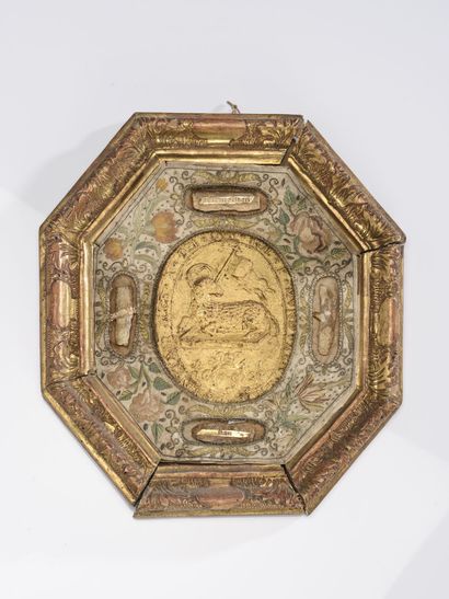 null Octagonal reliquary containing the relics of Saint Clement, it is centered on...